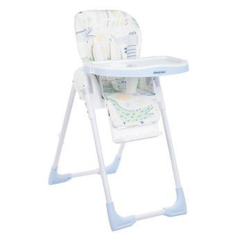 Trona Regulable Vitto Reclinable Y Plegable Azul Kikkaboo