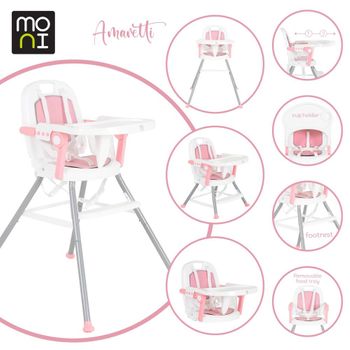 Trona Infantil Amaretti 3 En 1 Pink