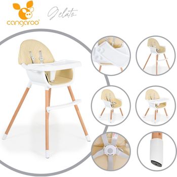 Trona Infantil Gelato 2 En 1 Beige