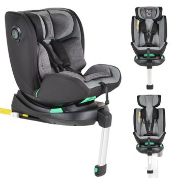 Silla De Auto Hok Con Isofix Y Pata De Apoyo (40-150 Cm) De Moni Grey