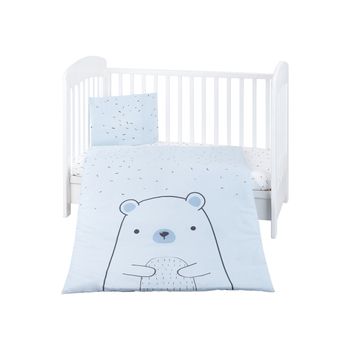 Juego De Cama 5 Piezas Bear With Me Azul