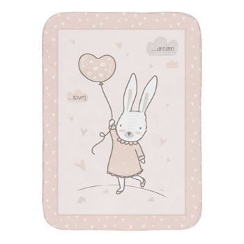 Manta De Bebé Super Suave 110/140 Cm Rabbits In Love