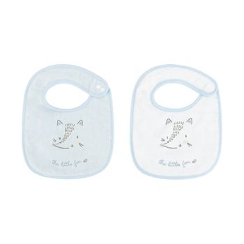 Set De 2 Baberos De Rizo Little Fox