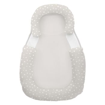 Posicionador Antivuelco De Espuma Viscoelástica Dots Beige