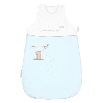 Saco De Dormir De Invierno Bordado 0-6m Dream Big Azul