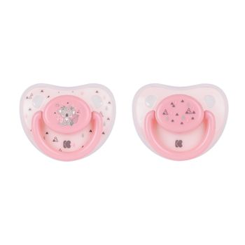 Chupete 6-18m Savanna Rosa 2uds