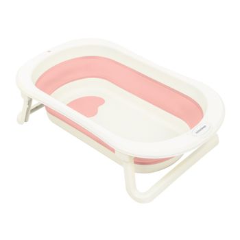 Bañera Plegable Rosa de Interbaby - Mi Pequeño.com