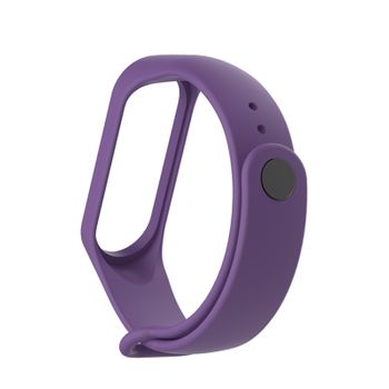 Wisetony® Correa Puro Silicona Para Xiaomi Mi Band 3/4 - Violeta