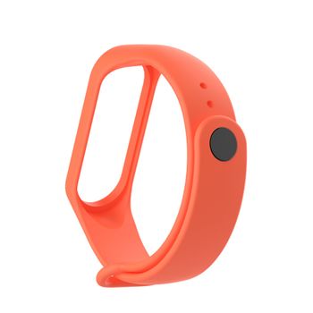 Wisetony® Correa Puro Silicona Para Xiaomi Mi Band 3/4 - Naranja