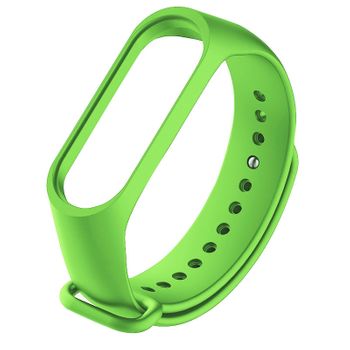 Wisetony® Correa Puro Silicona Para Xiaomi Mi Band 3/4 - Verde