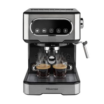 Hisense Hescm15dbk Cafetera Eléctrica Manual Máquina Espresso 1,5 L