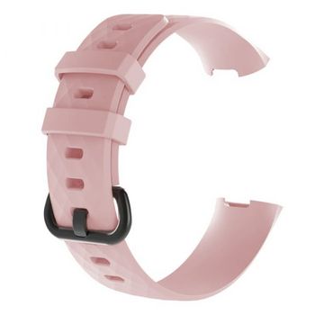 Actecom Correa De Reloj Para Fitbit Charge 3 Rosa Pulsera Silicona Soft Calidad Pulseras De Reemplazo De Muñeca Fitbit Charge 3