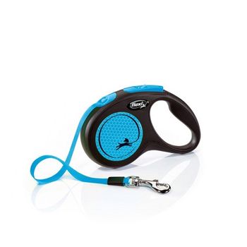 Correa Para Perros Flexi New Neon S Cinta (5m) Azul