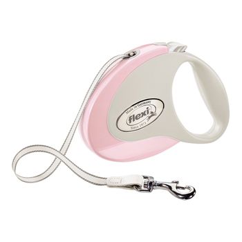 Correa Para Perro Flexi Style 5 M Rosa Talla M