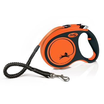 Correa Para Perro Flexi Xtreme 5 M Naranja Talla L