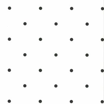 Fabulous World Papel De Pared Diseño Dots Blanco Y Negro 67105-3 Noordwand