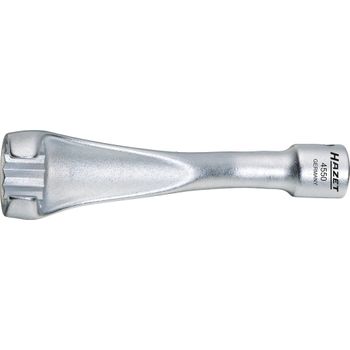 Hazet 4550 Llave Para La Tubería De Inyección ∙ Cuadrado Hueco 3/8 Pulgadas (10 Mm) ∙ Perfil Hexagonal Doble Exterior ∙ 17 Mm