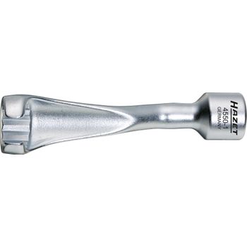 Hazet 4550-1 Llave Para La Tubería De Inyección ∙ Cuadrado Hueco 1/2 Pulgadas (12,5 Mm) ∙ Perfil Hexagonal Doble Exterior ∙ 17 Mm