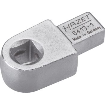 Hazet 6413-1 Porta-herramientas Con Cuadrado Insertable ∙ Cuadrado Insertable 9 X 12 Mm ∙ Cuadrado Hueco 3/8 Pulgadas (10 Mm) ∙ 43.5 Mm