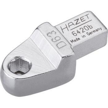 Hazet 6420b Herramienta Insertable Para Puntas De Destornillador ∙ Cuadrado Insertable 9 X 12 Mm ∙ Hexágono Hueco 1/4 Pulgadas (6,3 Mm) ∙ 40.5 Mm