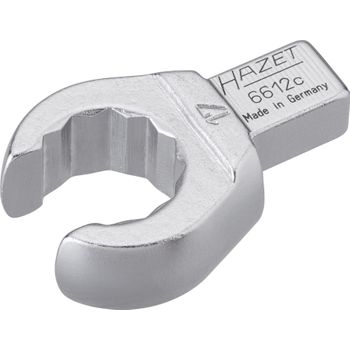 Hazet 6612c-17 Cabeza De Llave De Estrella ∙ Abierta ∙ Cuadrado Insertable 9 X 12 Mm ∙ Perfil Hexagonal Doble Exterior ∙ 17 Mm