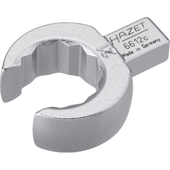 Hazet 6612c-21 Cabeza De Llave De Estrella ∙ Abierta ∙ Cuadrado Insertable 9 X 12 Mm ∙ Perfil Hexagonal Doble Exterior ∙ 21 Mm