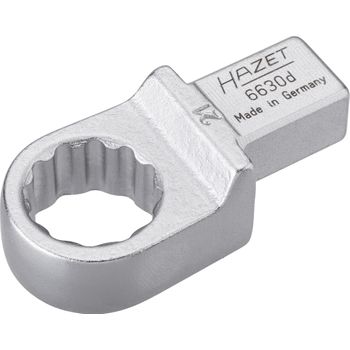 Hazet 6630d-21 Cabeza De Llave De Estrella ∙ Cuadrado Insertable 14 X 18 Mm ∙ Perfil De Tracción Hexagonal Doble Exterior ∙ 21 Mm