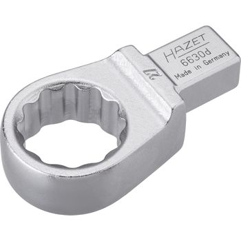 Hazet 6630d-27 Cabeza De Llave De Estrella ∙ Cuadrado Insertable 14 X 18 Mm ∙ Perfil De Tracción Hexagonal Doble Exterior ∙ 27 Mm