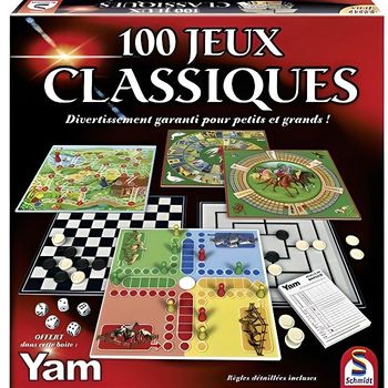 Pack De Juegos De Mesa Schmidt And Spiele - 100 Juegos Clásicos