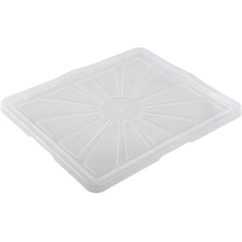 Tapa Para Caja De Almacenaje Plástico Keeeper Franziska 52x43 Cm Transp