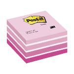 Post-it Cubo Notas Adhesivas 450h Rosa Pastel 76x76mm Ft510093170