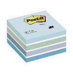 Post-it Cubo Notas Adhesivas 450h Azul Pastel 76x76mm Ft510093212