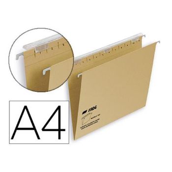 Carpeta Colgante Fade Tiki Din A4 Visor Superior 290 Mm Efecto Lupa Kraft Ec