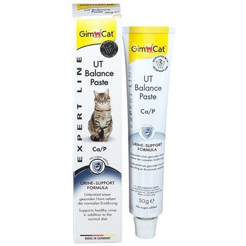 Pasta Gimcat Urinary, Malta Para Gatos Con Problemas Urinarios - Tubo 50 Gr