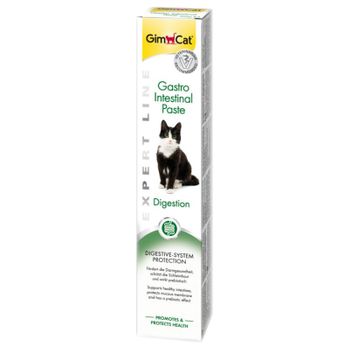 Pasta Gimcat Gastro Intestinal, Malta Para Mejorar La Digestión De Los Gatos - Tubo 50 Gr