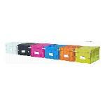 Leitz Caja Clickstore M Purpura Para Documentos Tamaño A4. 60440062