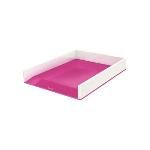 Leitz Bandeja Leitz Wow Dual Fucsia Metalizado/blanco 53611023