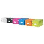 Leitz Caja Almacenamiento Click Store A4 Asas+tarjetero Cartón Plastificado 60440001