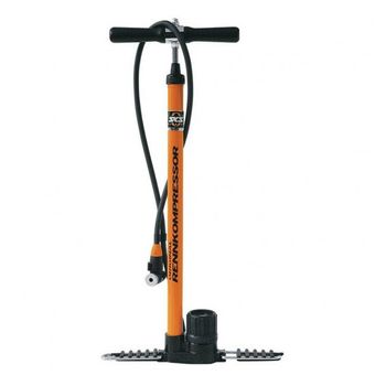 Bomba De Taller Sks Rennkompressor Con Manómetro Naranja-negro