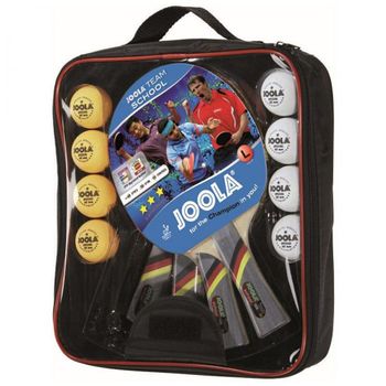 Set Palas Joola Team School 4 Palas Y 8 Pelotas + Bolsa 54825