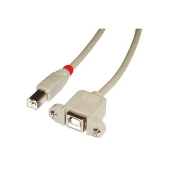 Lindy - 31801 Cable Usb 1 M Usb 2.0 Usb B Gris