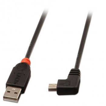 Lindy - 31972 Cable Usb 2 M Usb 2.0 Usb A Mini-usb B Negro