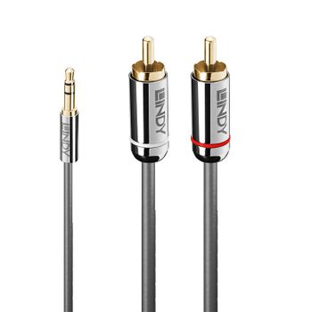 35334 Cable De Audio 2 M 3,5mm 2 X Rca Antracita