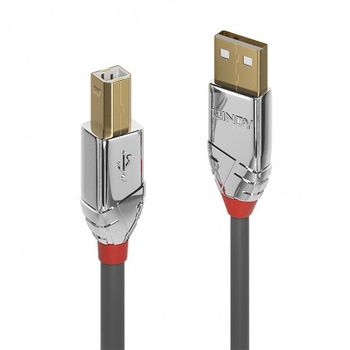 Lindy - 36641 Cable Usb 1 M Usb 2.0 Usb A Usb B Gris