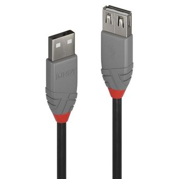 Cable De Extensión Lindy Usb 2.0 Tipo A - Línea Anthra - 5m