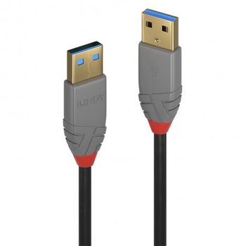 Lindy - 36752 Cable Usb 2 M Usb 3.2 Gen 1 (3.1 Gen 1) Usb A Negro