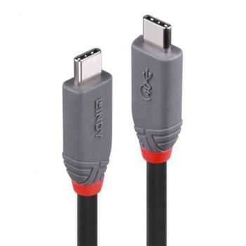 Lindy - 36947 Cable Usb 0,8 M Usb4 Gen 3x2 Usb C Negro