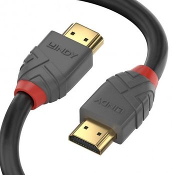 Lindy - 36964 Cable Hdmi 3 M Hdmi Tipo A (estándar) Negro, Gris