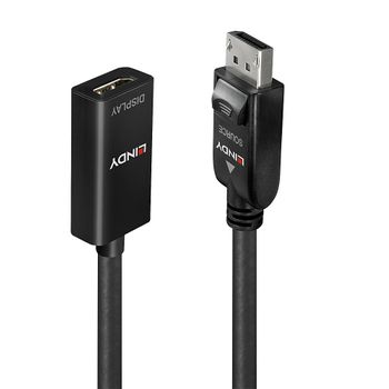 Lindy 41062 Adaptador De Cable De Vídeo 1,8 M Displayport Hdmi Negro