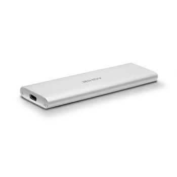 Lindy 43332 Caja Para Disco Duro Externo Caja Externa Para Unidad De Estado Sólido (ssd) Plata M.2